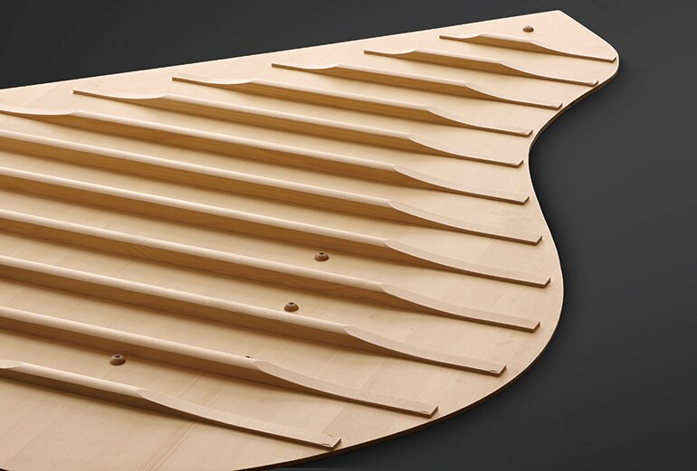 Feature image of the soundboard designed exclusively for espressivo