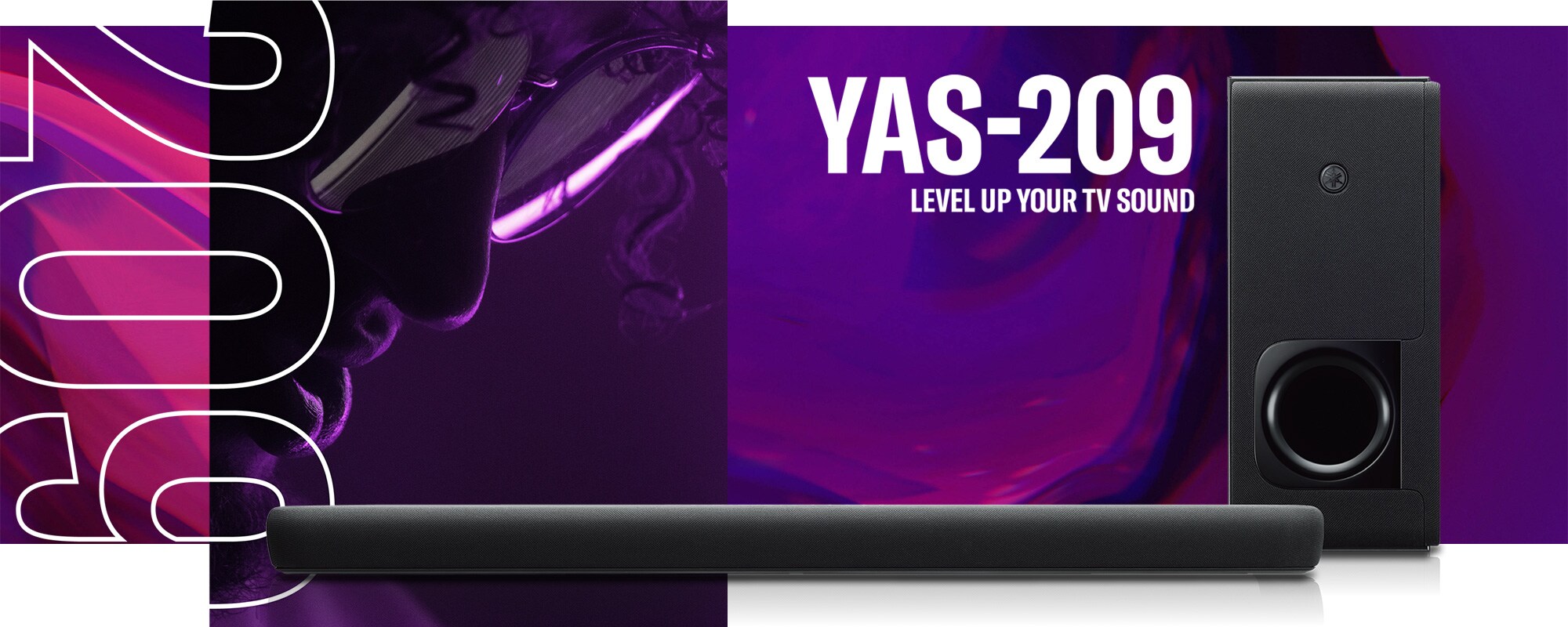 YAMAHA YAS-209 スピーカー YAS-209 - Overview - Sound Bars - Products - Home Audio - Audio