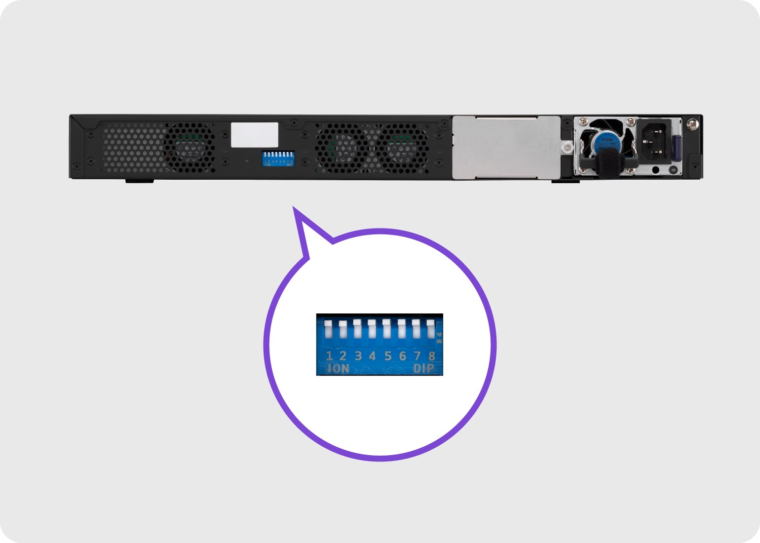 PC-Free Configuration via DIP Switches