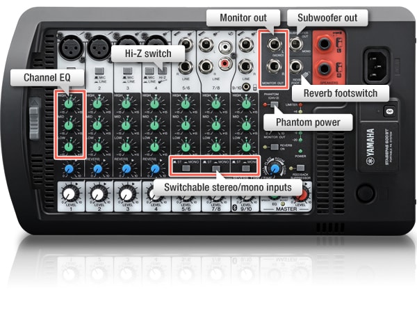 YAMAHA STAGEPAS600BT　ポータブル　ライブ　運動会　選挙 YAMAHA STAGEPAS600BT Yamaha Stagepass 600 watt portable PA W