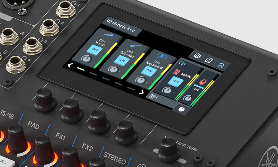 Yamaha MGX16: Fast, Intuitive Control - Dialed In