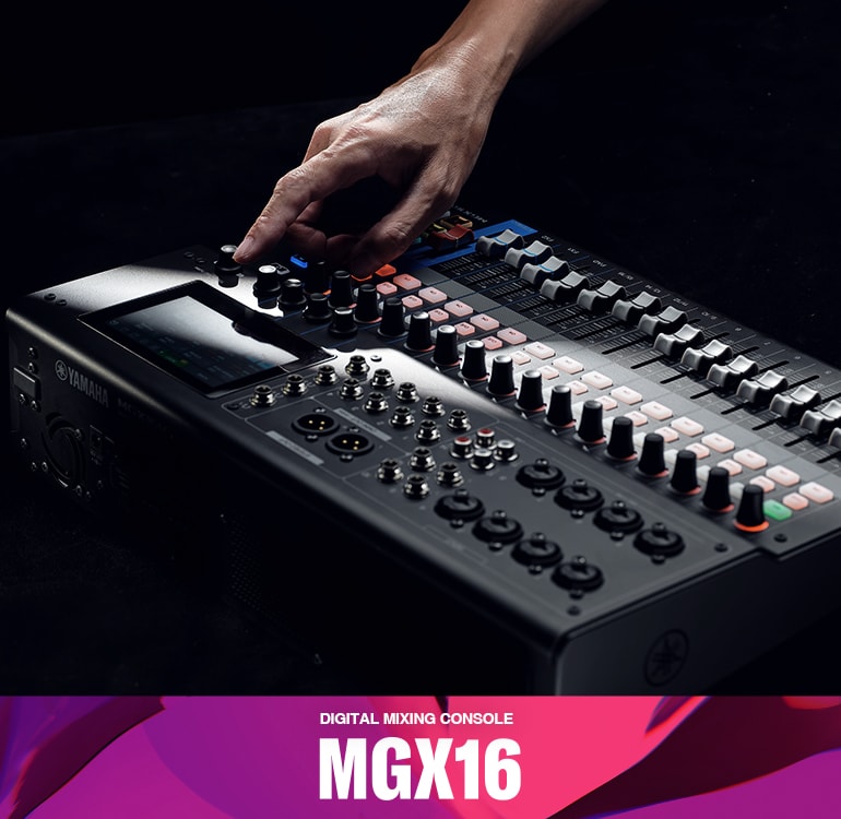Yamaha 22-Channel Digital Mixing Console MGX16