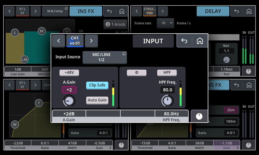 Yamaha MGX16V: Intelligent Tools for Exceptional Results