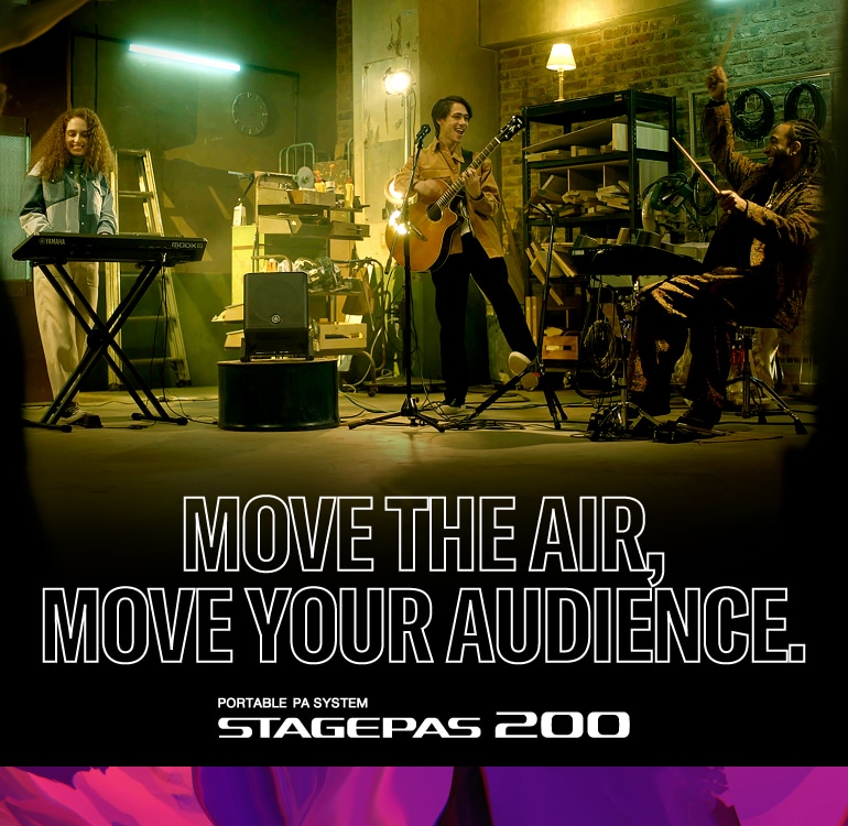 Yamaha Portable PA System STAGEPAS 200