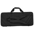 Rear side of MODX M soft case viewed from the side, showing material texture and structural details.