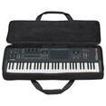 MODX M soft case opened with the product inside, showing fit and storage layout.