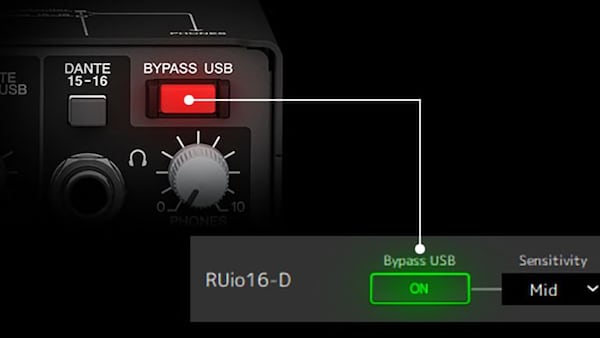 Bypass feature, just in case things go awry