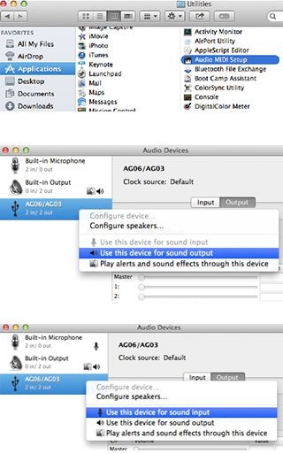 Computer settings (Mac)