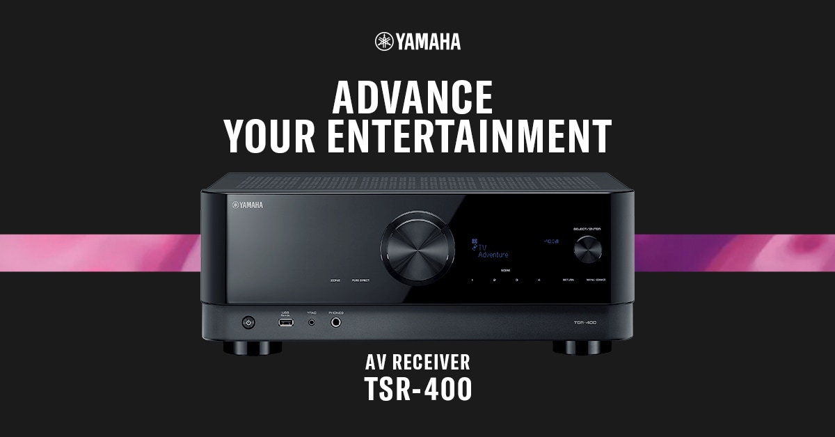 Tsr 400 Tekniset Tiedot Av Viritinvahvistimet ni Ja Visuaalisuus Tuotteet Yamaha Finland