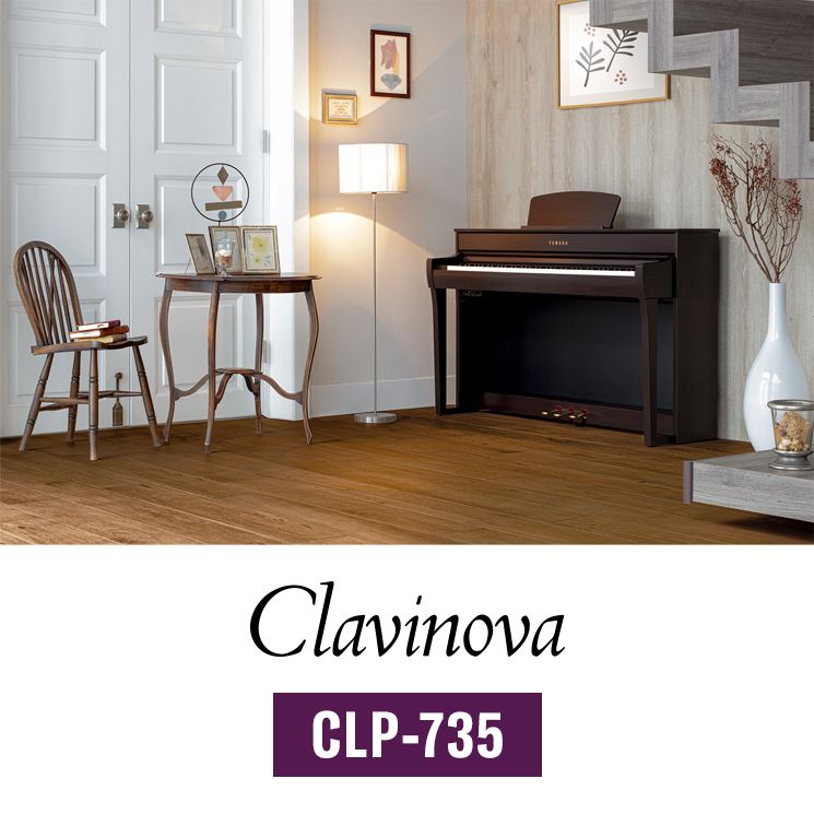 CLP-735 - Yleiskatsaus - Clavinova - Pianot - Musiikki